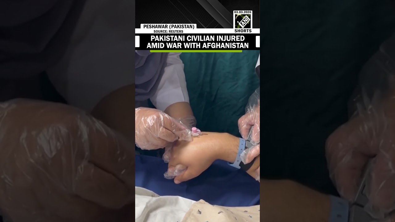 Pakistani resident injured in Pakistan-Afghanistan border clashes treated at Peshawar Hospital