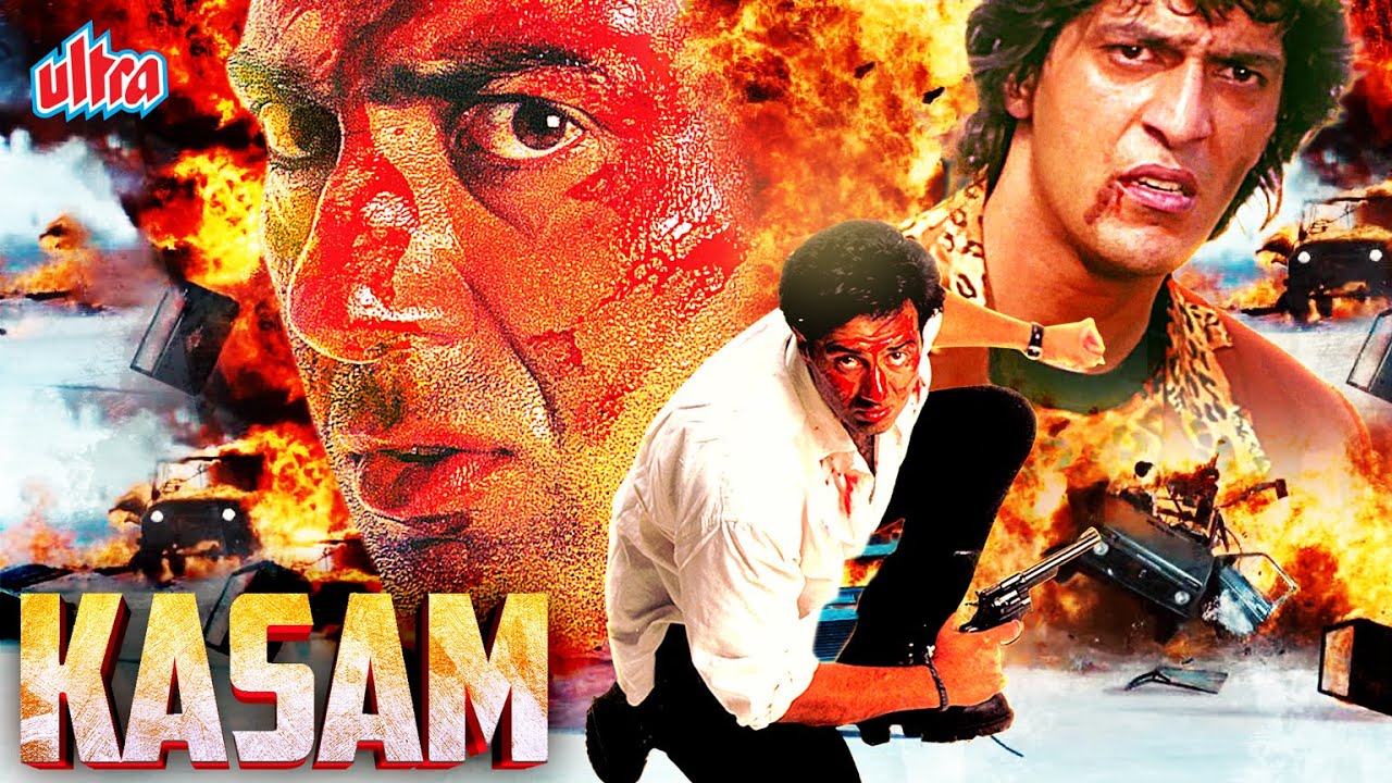Kasam (2001) - Sunny Deol, Naseeruddin Shah, Chunky Pandey - Superhit Blockbuster Hindi Action Movie