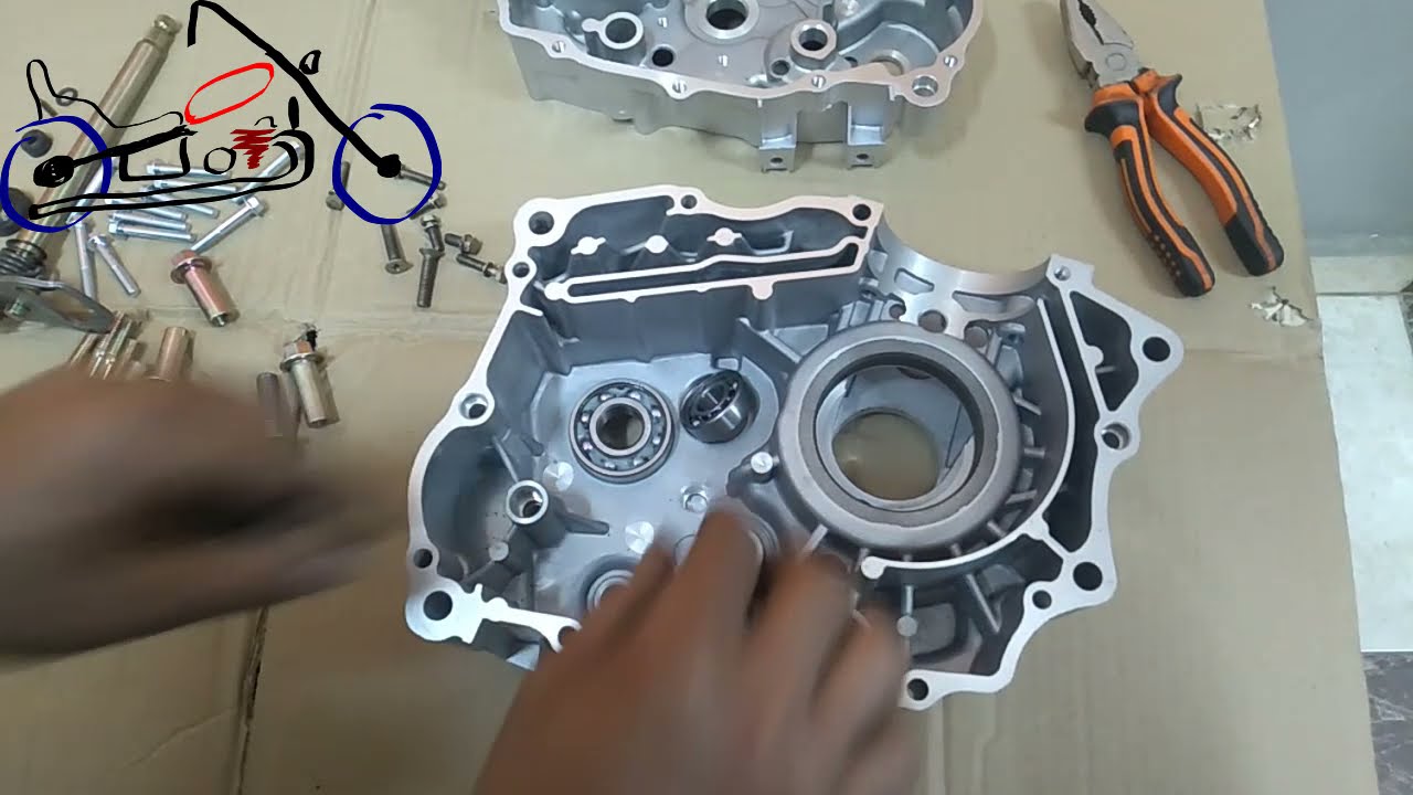 تجميع موتور دايون جديد للموتوسيكل مع حسين ندا الميكانيكى | الحلقة الاولى
