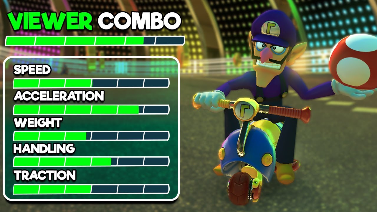 Can I WIN on VIEWER Combos? | Waluigi Scooty | Pick My Combo Episode 226 | Mario Kart 8 Deluxe