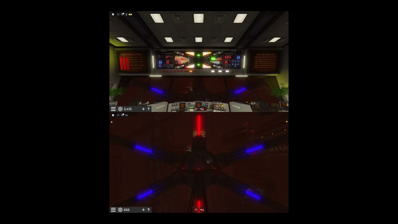 QS Energy Research Facility - (2025 Stall + Meltdown) [Both Screens]