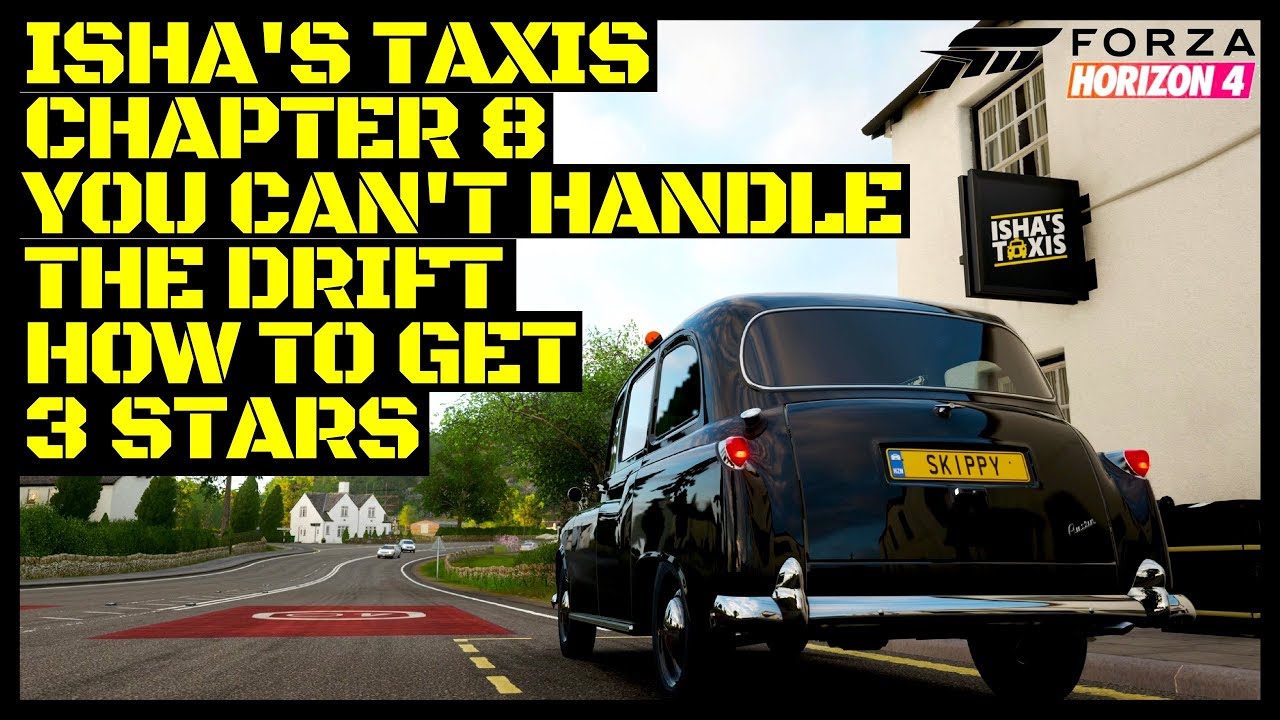 КАК ПОЛУЧИТЬ 3 ЗВЕЗДЫ В 8 ГЛАВЕ ISHA'S TAXIS. В FORZA HORIZON 4 вы не сможете справиться с дрифтом.