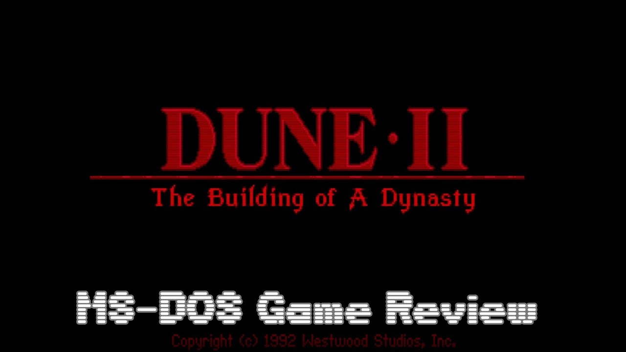 Dune 2 - 1992 - MS-DOS Game Review