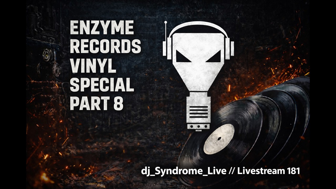 VINYL ONLY Enzyme Records Special Part 8 - Millennium Hardcore and Darkcore - Livestream 181