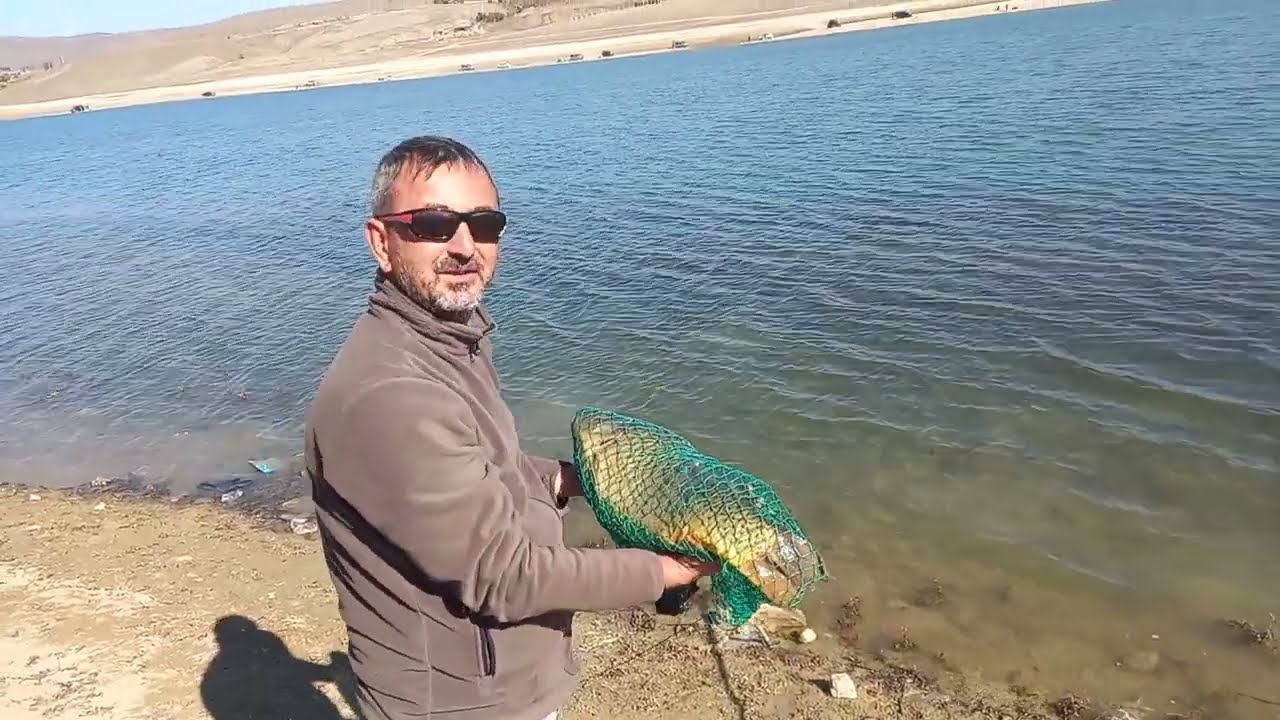 Sazan avı KÉSKİN BARAJI ESKİSEHiR #balikcilik #kamp #doga #yaban #belgesel #fishing #carp #sazan
