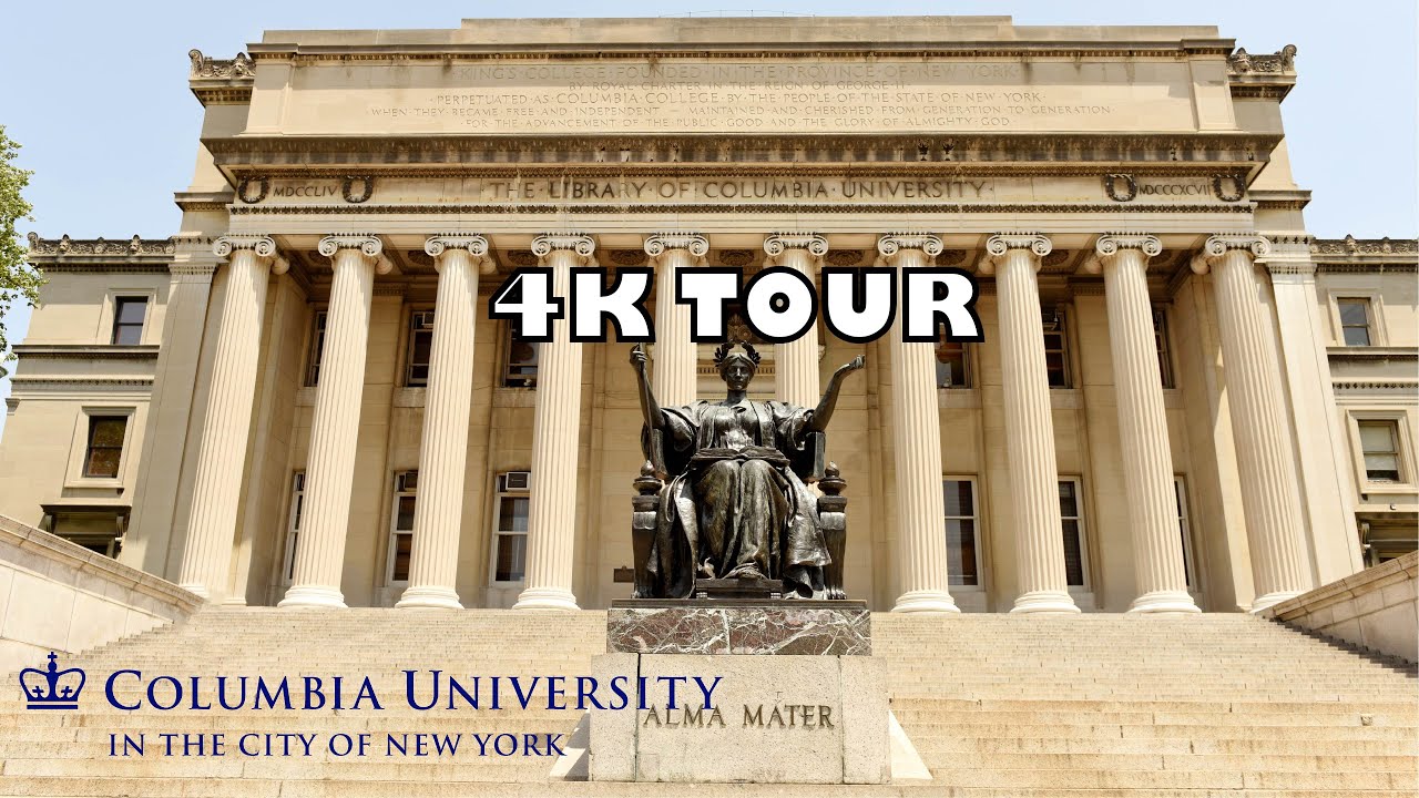 Колумбийский университет и тур по колледжу Барнард [4K] #columbia #barnard #collegetour