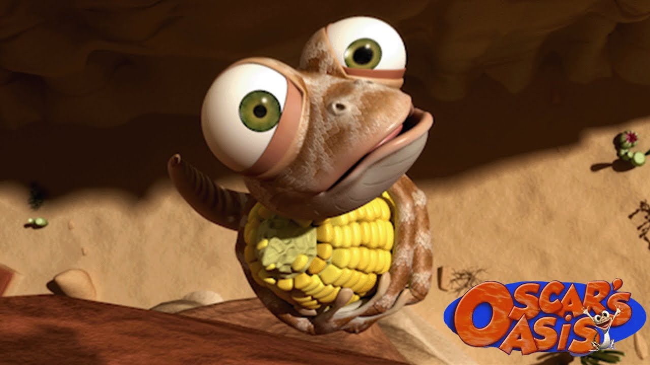The Things Oscar Will Do for Corn 🌽  | Oscar's Oasis Kids Cartoons