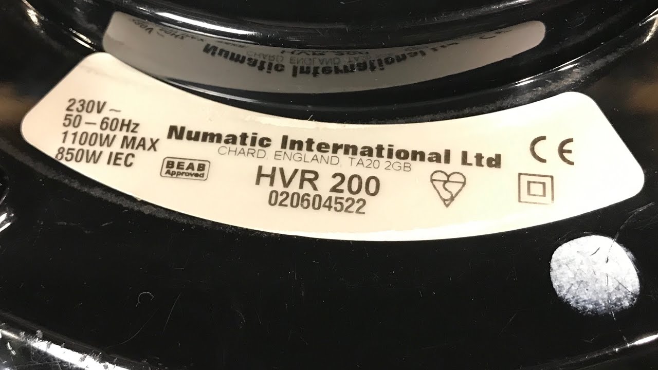 Numatic Henry HVR200, My First Complete Numatic Restoration