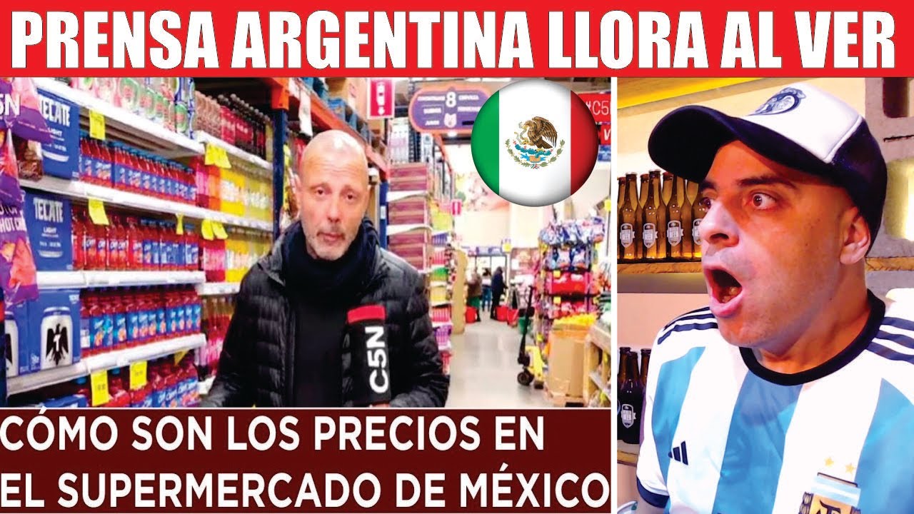 EN MÉXICO, casi TODO sale la MITAD que en ARGENTINA!!!!