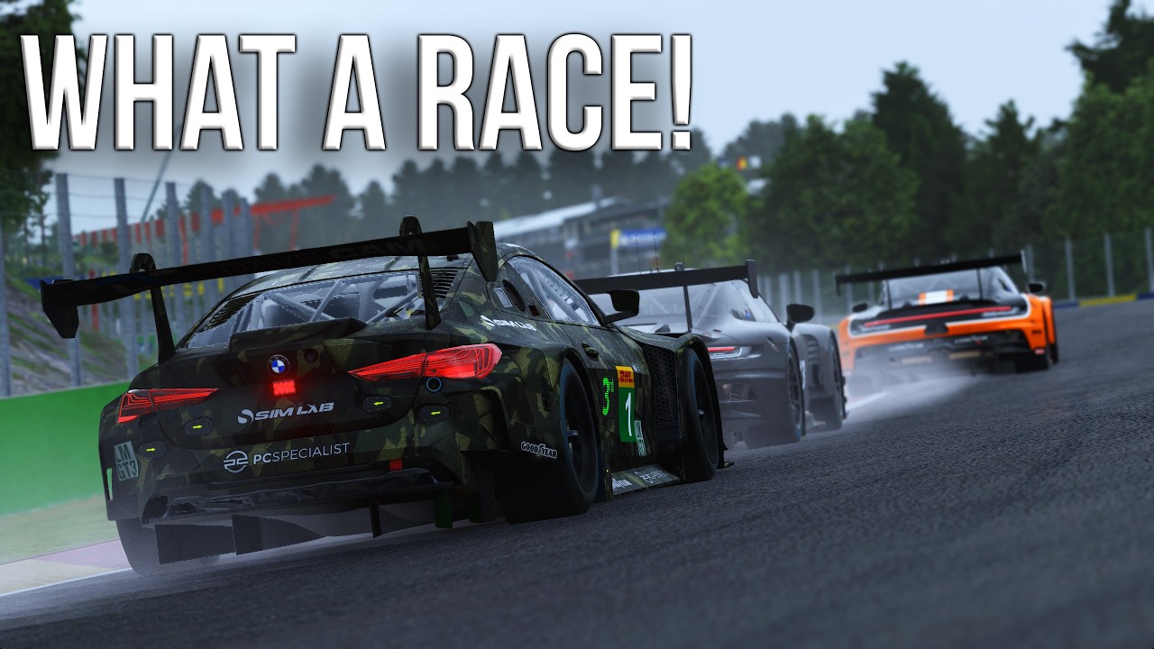 New channel partner! | LMU GT3 at a rainy Spa!