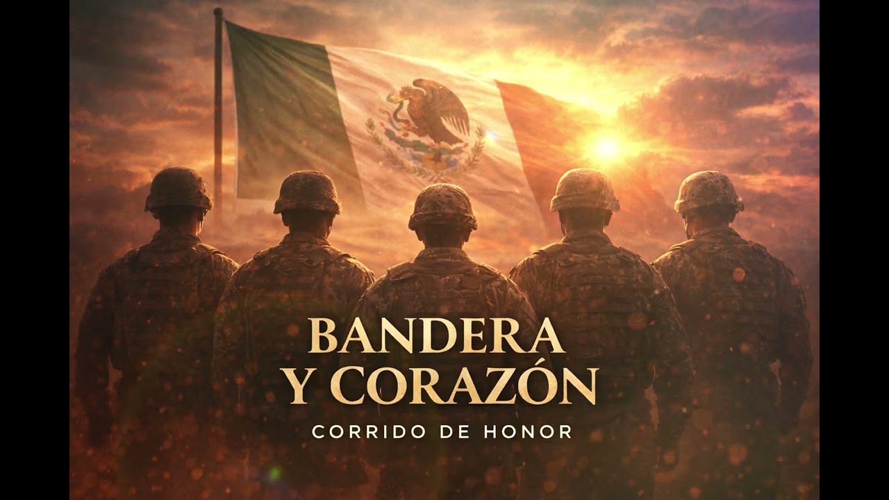 Bandera y Corazón 🇲🇽 | Corrido de Honor y Lealtad | Homenaje a los Héroes de México