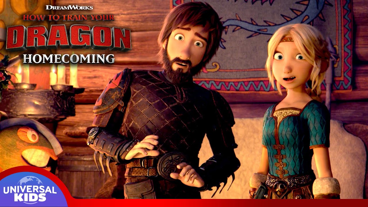Hiccup's Kids HATE Dragons? | HOW TO TRAIN YOUR DRAGON - HOMECOMING