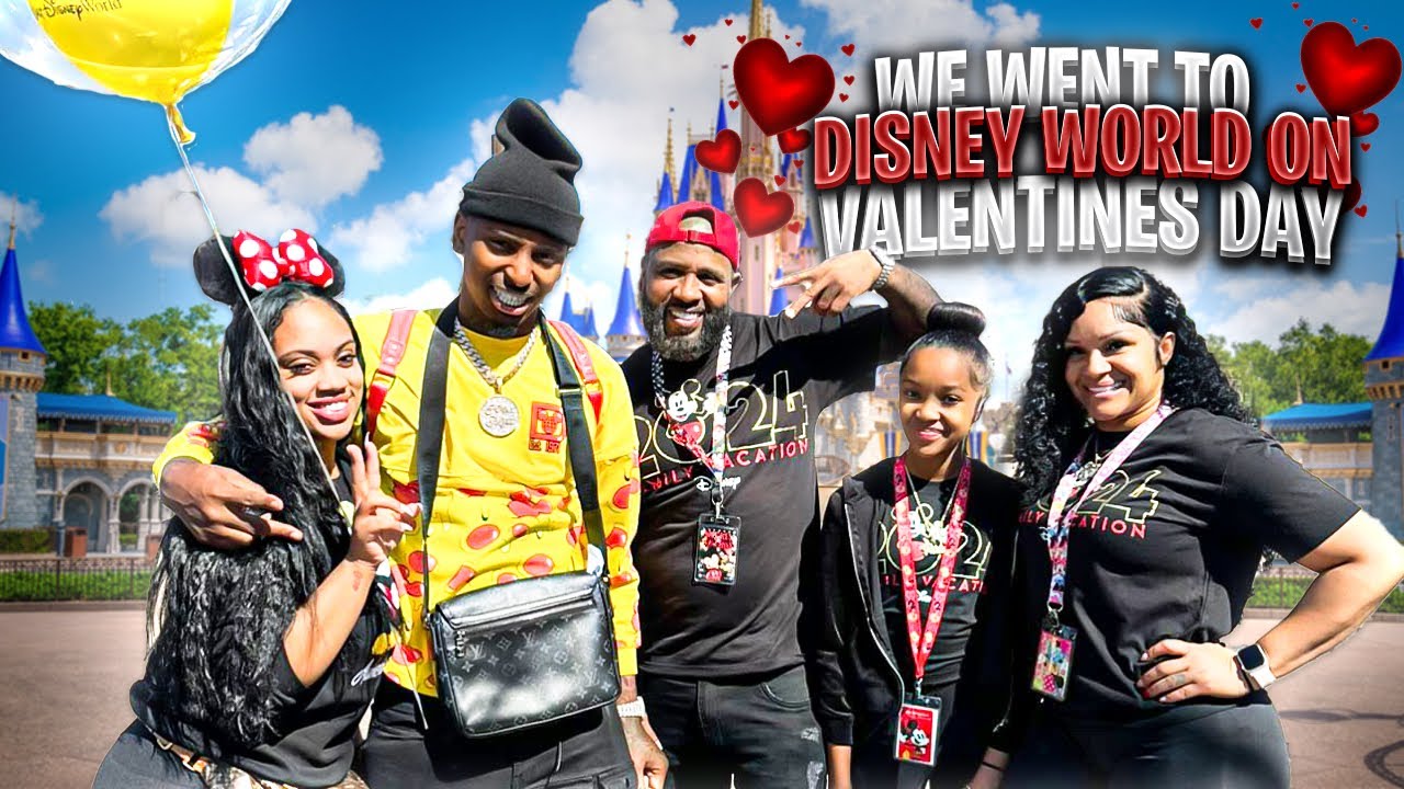 VALENTINES DAY AT DISNEY WORLD