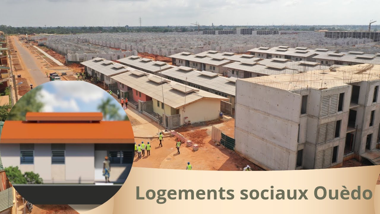 Les Logements sociaux modernes de Ouèdo/Bénin