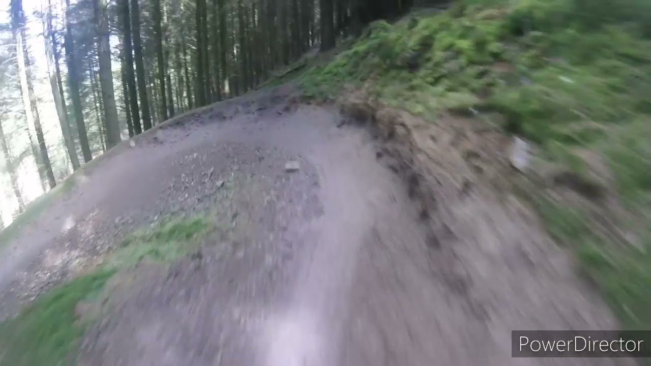 Llandegla mtb red and black route at One Planet Adventure