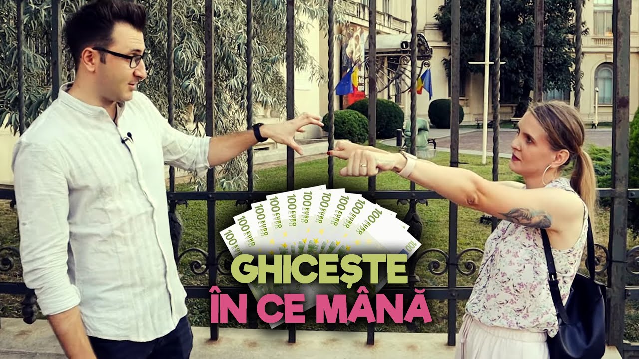 Ghicește în ce mână este. PE BANI. 💰💰💰