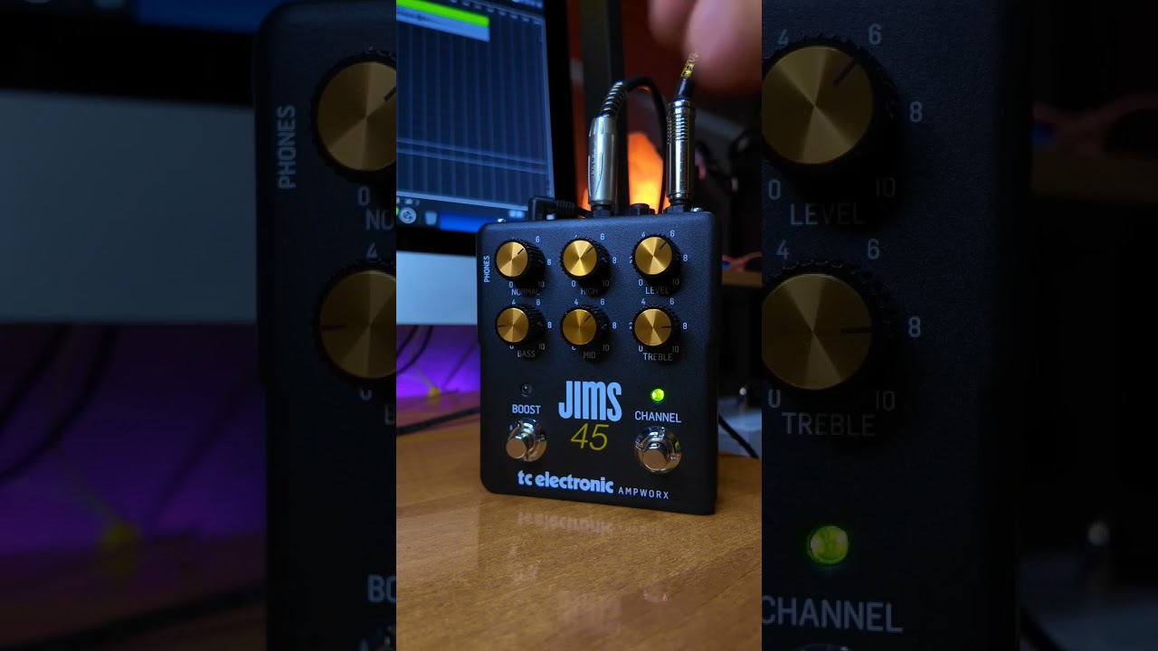 TC ELECTRONIC AMPWORX #jims45 #tcelectronic #ampworx #fenderstratocaster  #soundtest #ampsimulator