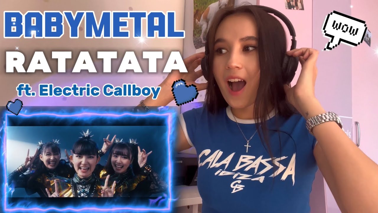 REACTION to BABYMETAL x ElectricCallboy - RATATATA (OFFICIAL VIDEO)