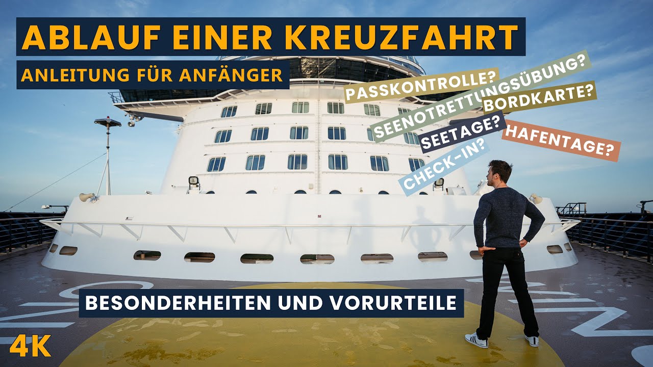 Ablauf einer Kreuzfahrt | Für Kreuzfahrtanfänger