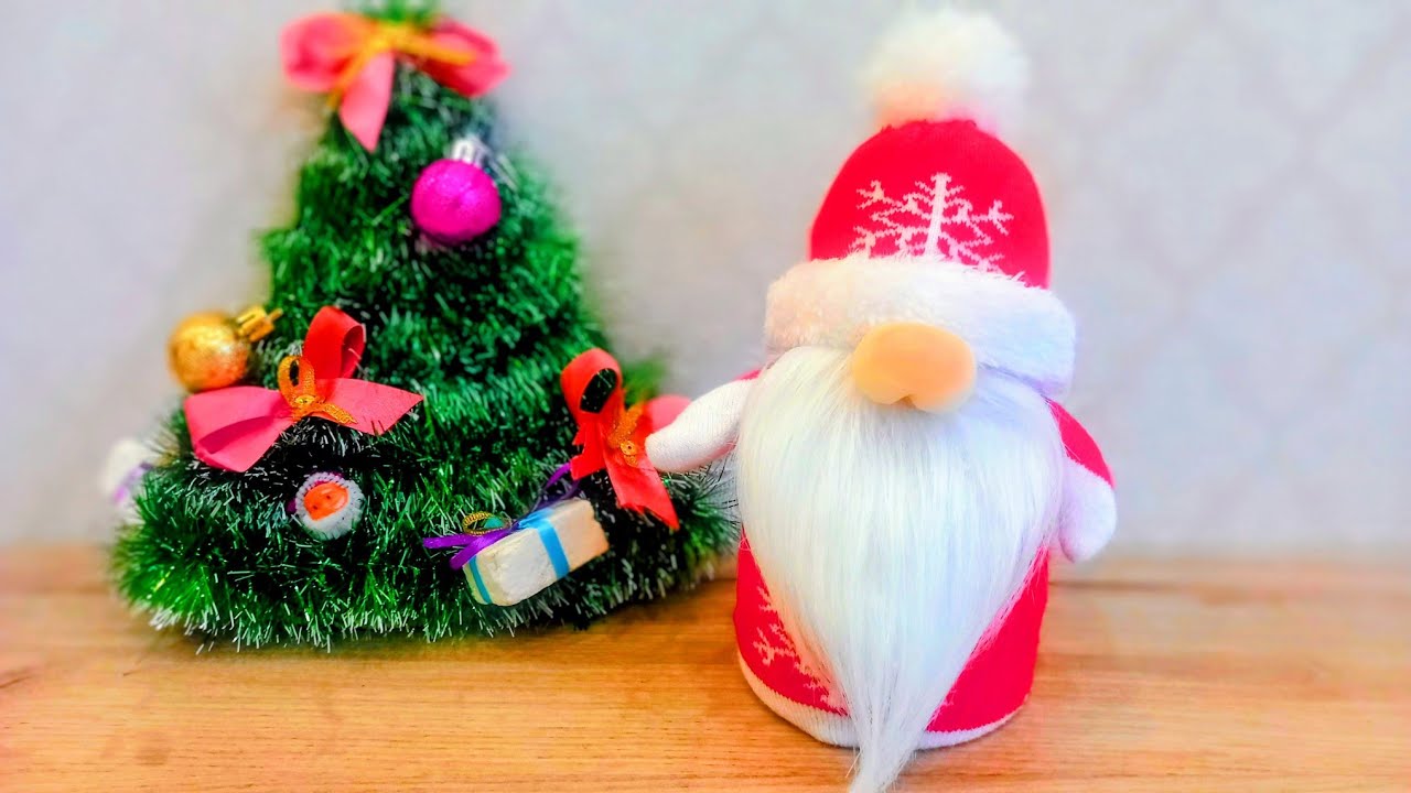 How to make a gnome from a sock#diy