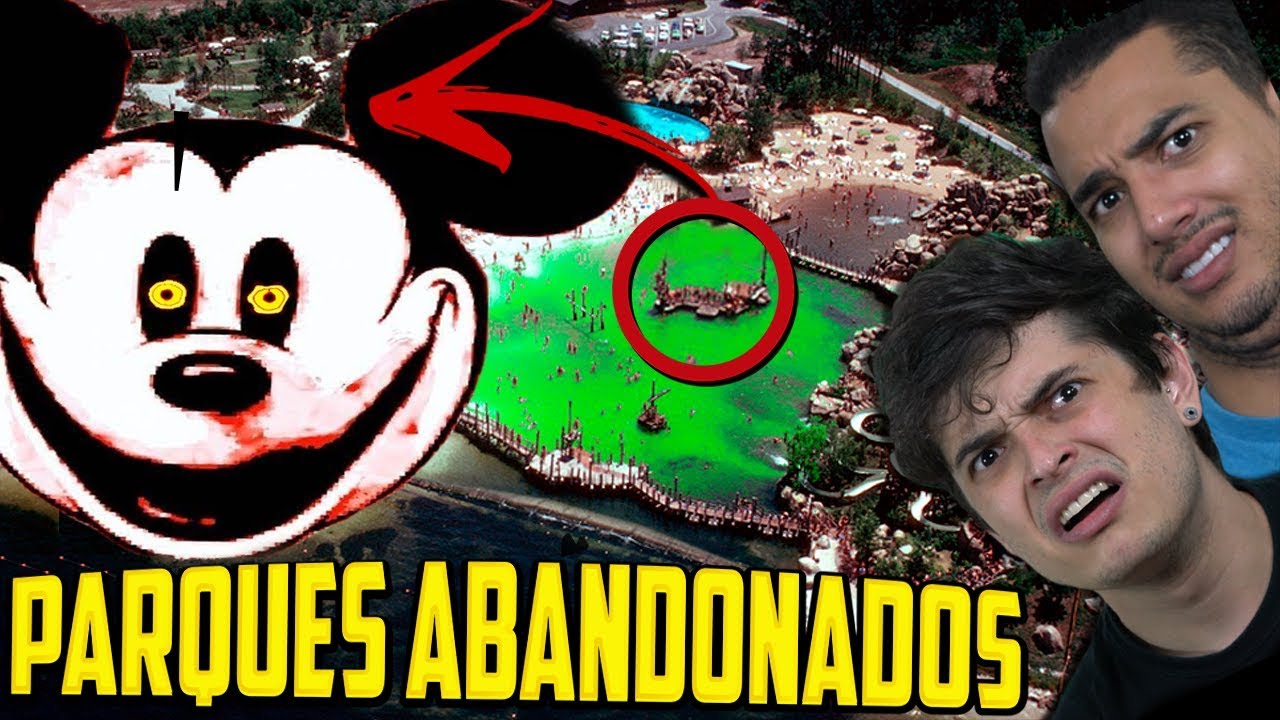 CONHE&Ccedil;A os macabros PARQUES ABANDONADOS DA DISNEY !