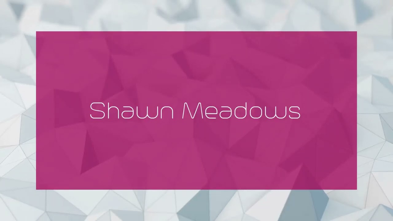 Shawn Meadows - appearance
