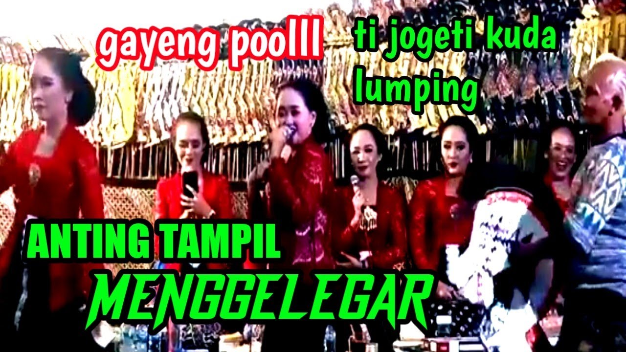 Anting  luar biasa iso ngimbangi ika sing suworo duwur, trus ti jogeti kuda lumping😃😃 mantaap#kiseno