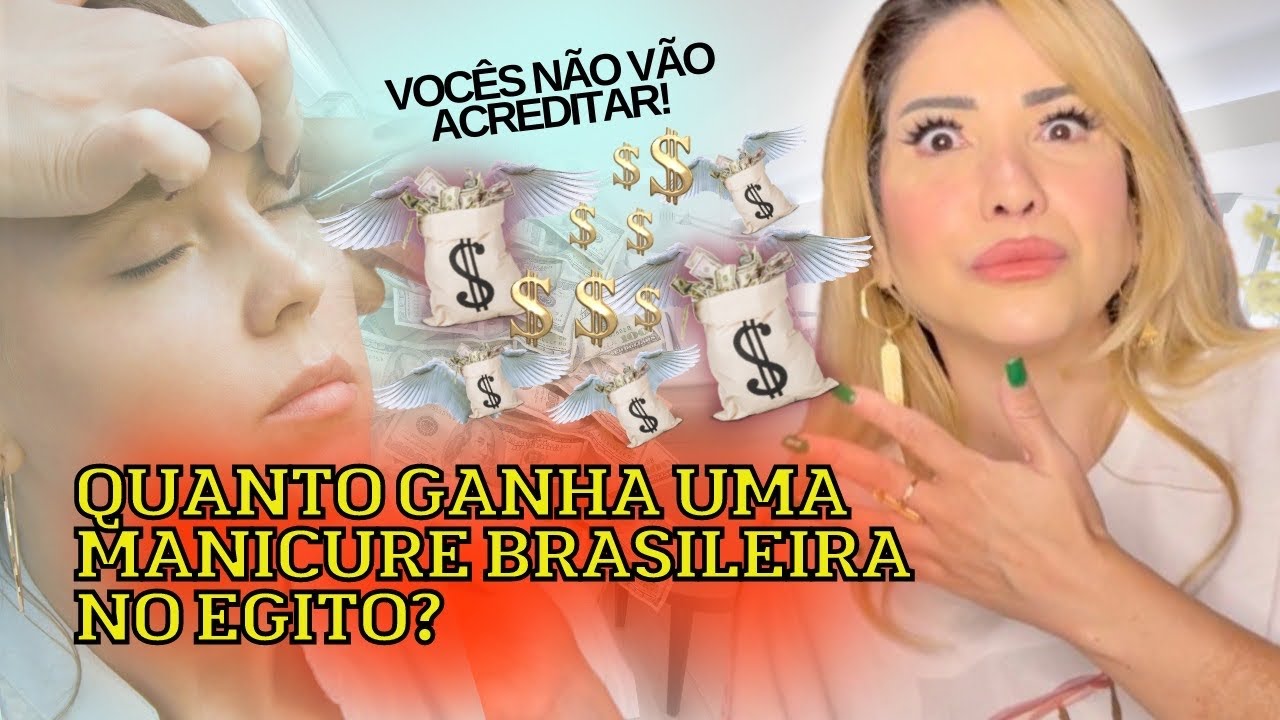 🛑 (EGITO ) 3 PROFISSÕES QUE BRASILEIRAS GANHAM MUITO DINHEIRO NO EGITO