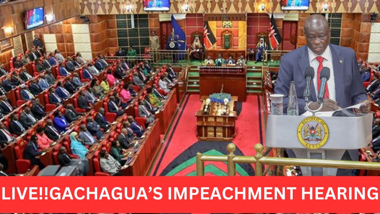 LIVE FINAL DAY!! DP GACHAGUA'S IMPEACHMENT HEARING IN SENATE!!