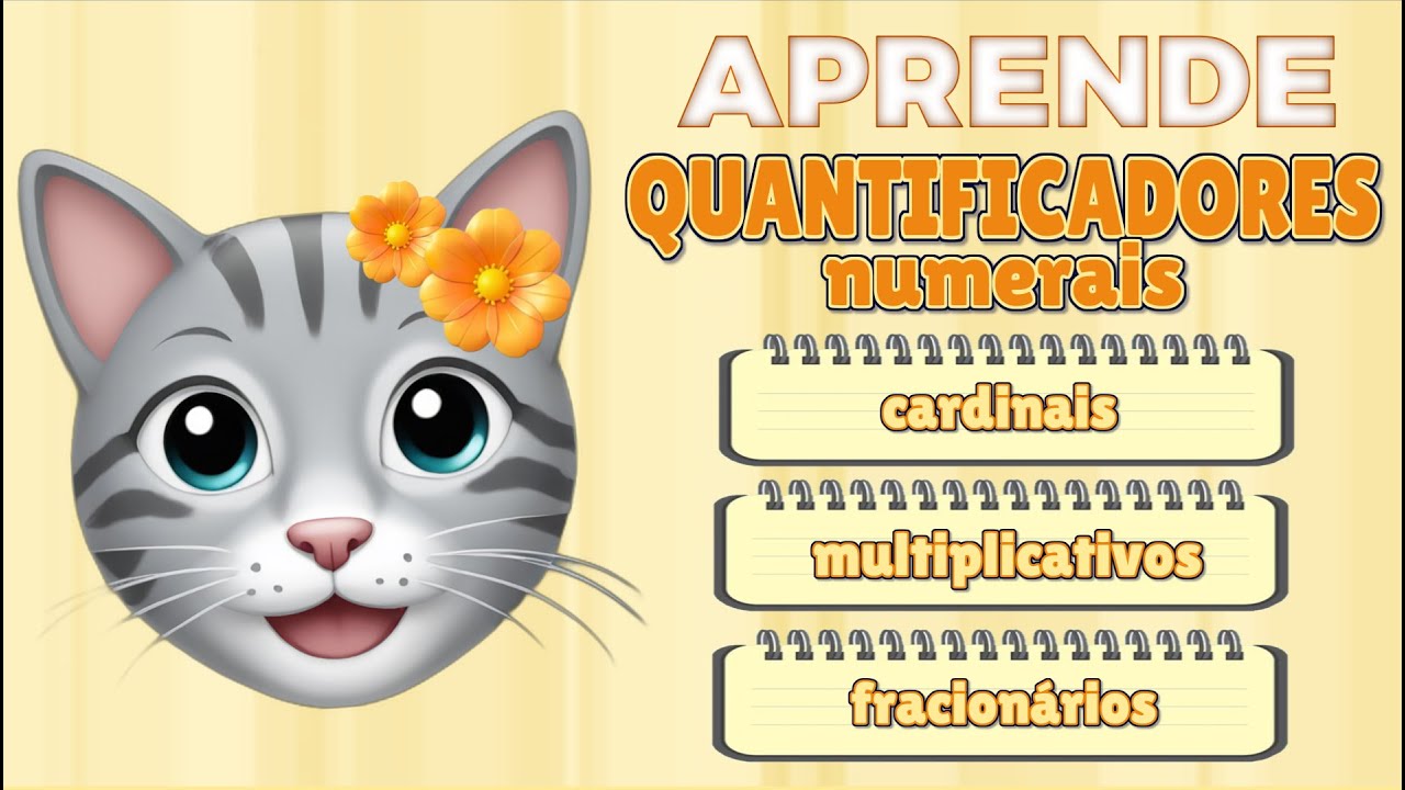 GRAM&Aacute;TICA - Aprende a escrever os QUANTIFICADORES NUMERAIS #gramaticabasica