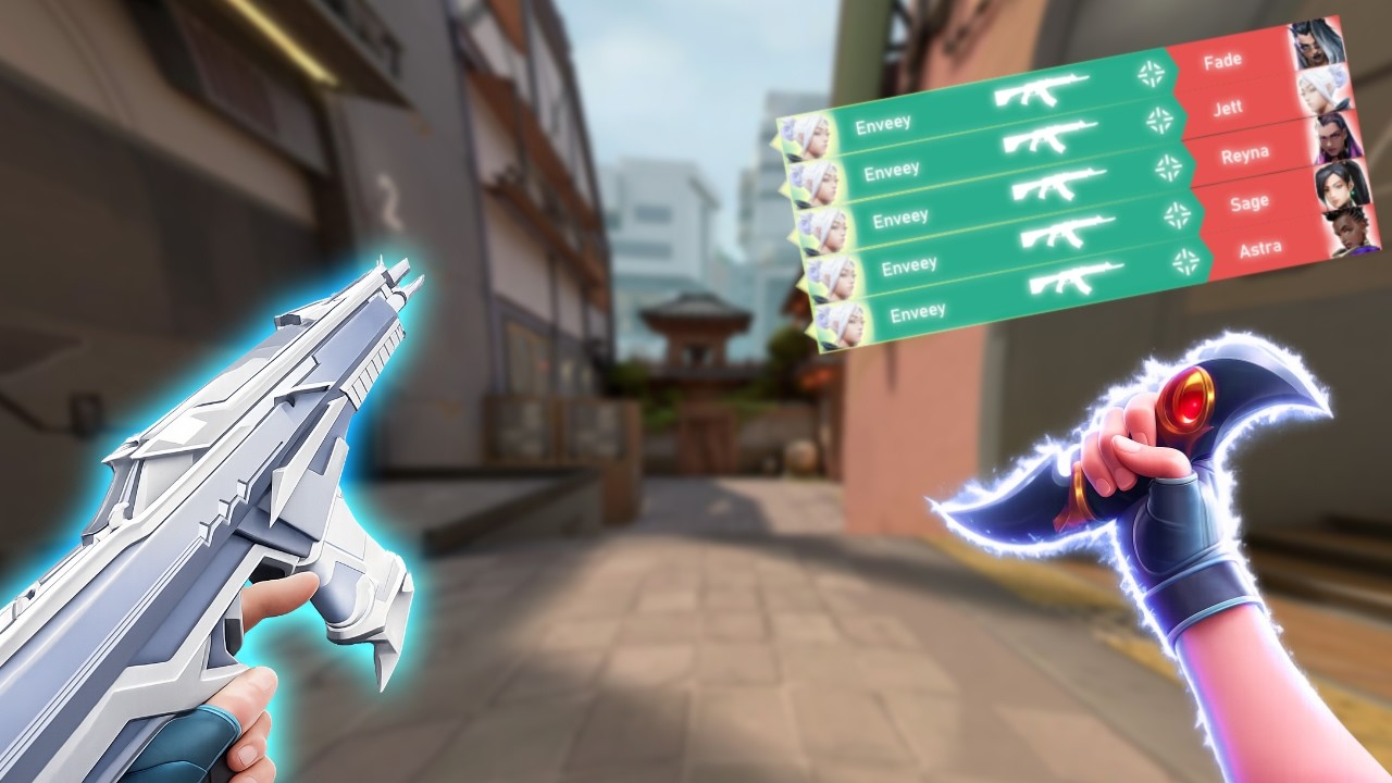 Insane 0.1 Sens Girl Aim | Valorant Highlights