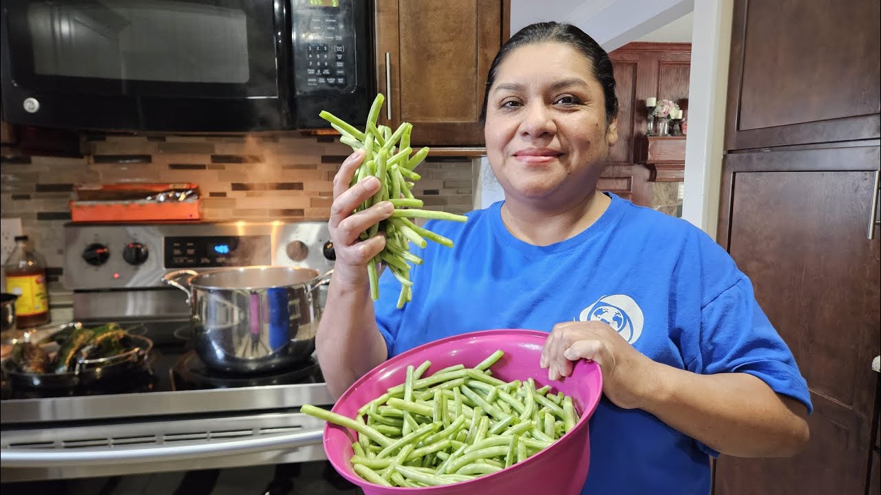 Ejotes envueltos Guatemaltecos