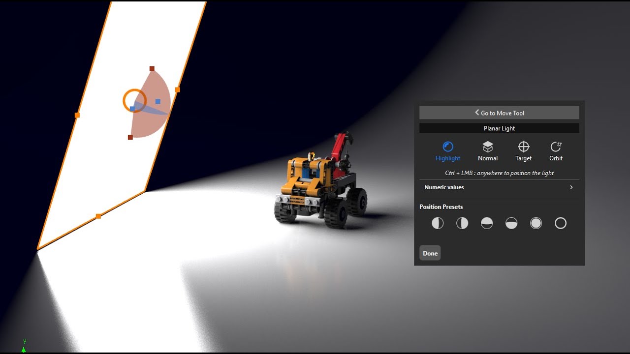 KeyShot 2025 ya está aquí! y hay una nueva función muy interesante: Planar light