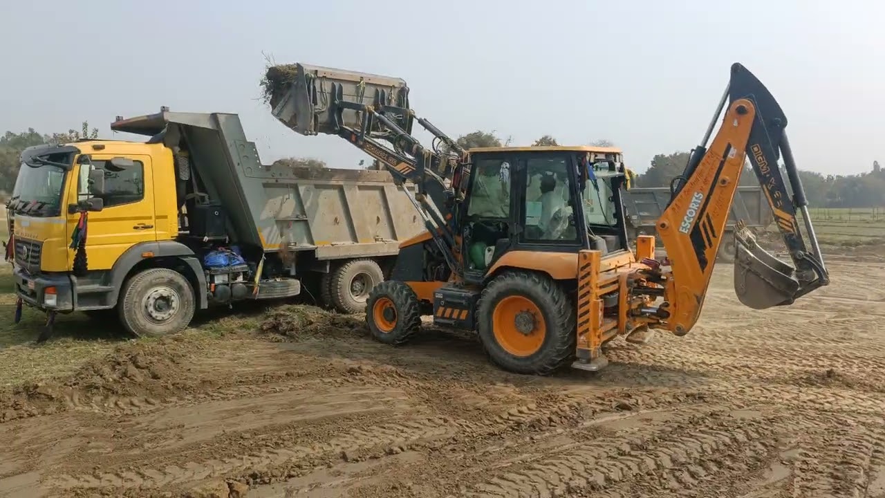 Monster truck loading Karte Time Vlog #jcbvideo #subscribe #tractor #viralvideo #dumper