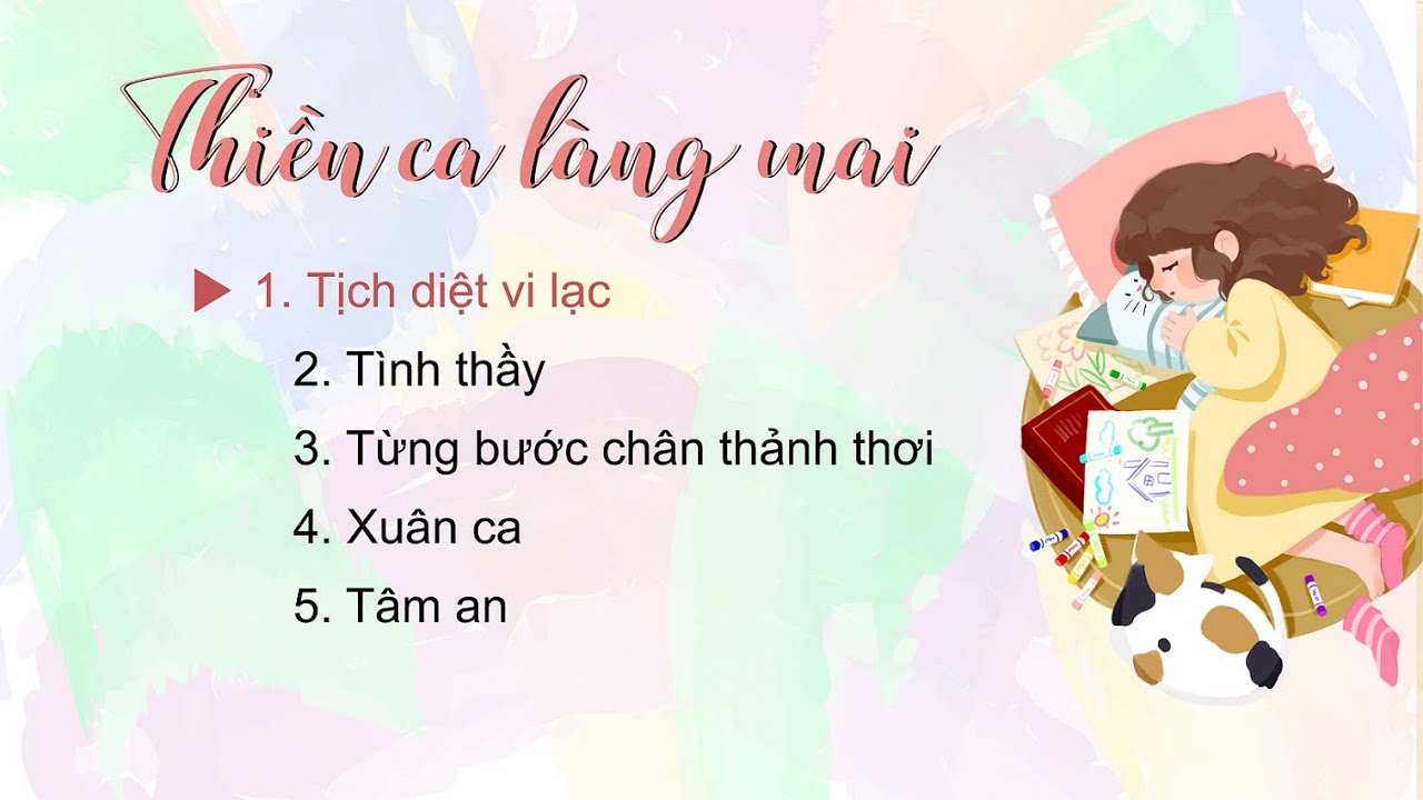 THIỀN CA LÀNG MAI (Plum Village song) Nhạc thiền - Dòng nhạc áo nâu – Mindful music –Lyrics 5