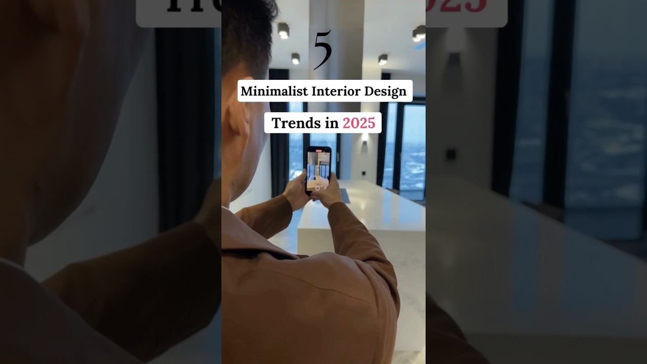 Top 5 Minimalist Interior Design Trends You Need to Know for 2025. #2025 #foyrneo #trending #home