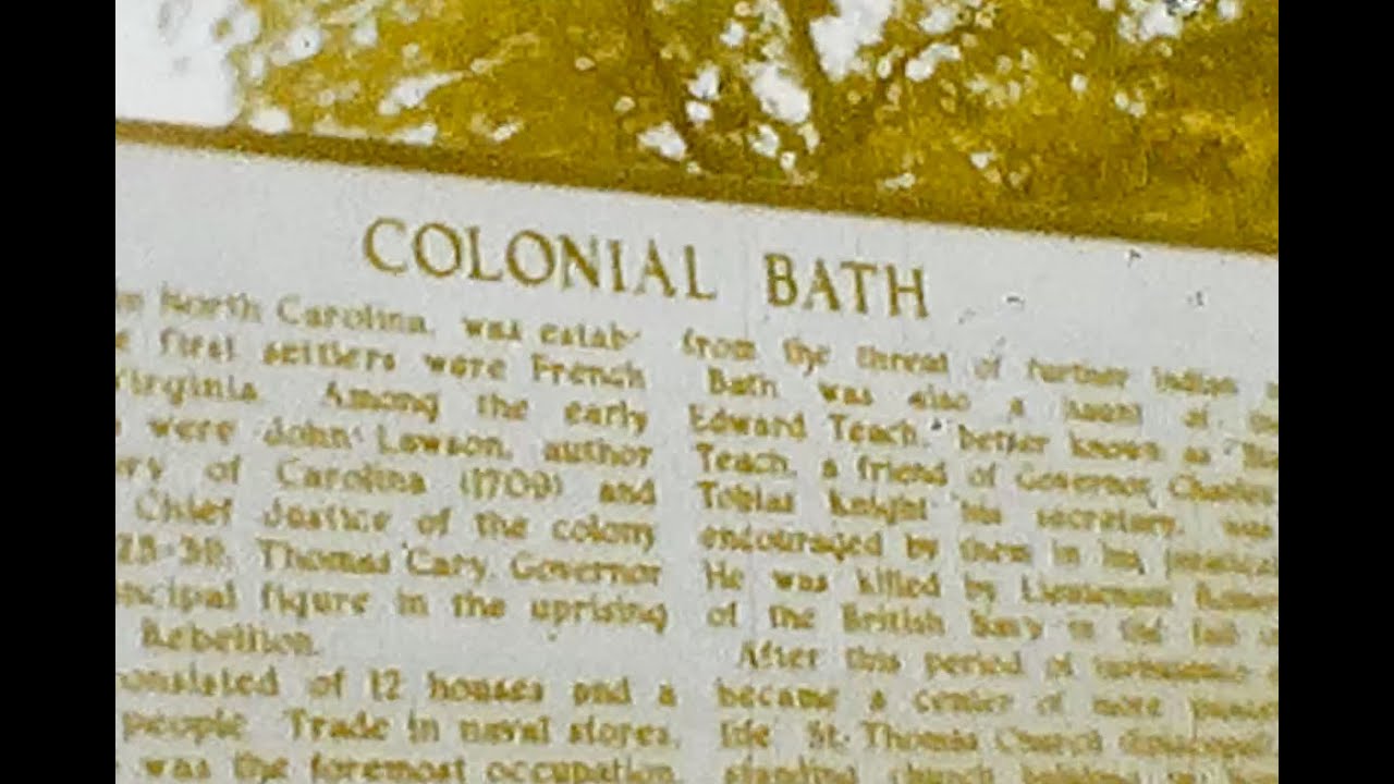 Colonial Bath North Carolina 1964 8mm Film
