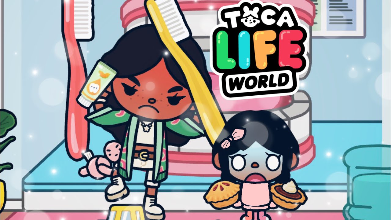 😁🌷⭐️Storm goes to the dentist /toca Boca with voice 🗣️￼￼