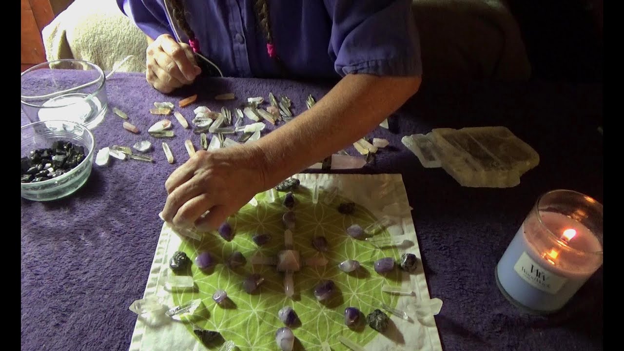 ASMR Crystal Peace Grid Soft Spoken 🤫
