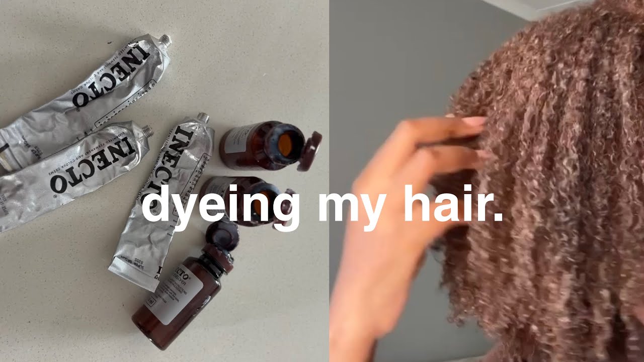the chic experiment: dyeing my hair at home went... well? + haul & randoms