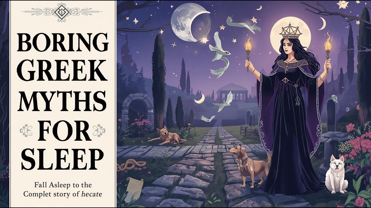 *NO ADS* Fall Asleep to the Complete Story of Hecate | Boring Greek Myths for Sleep