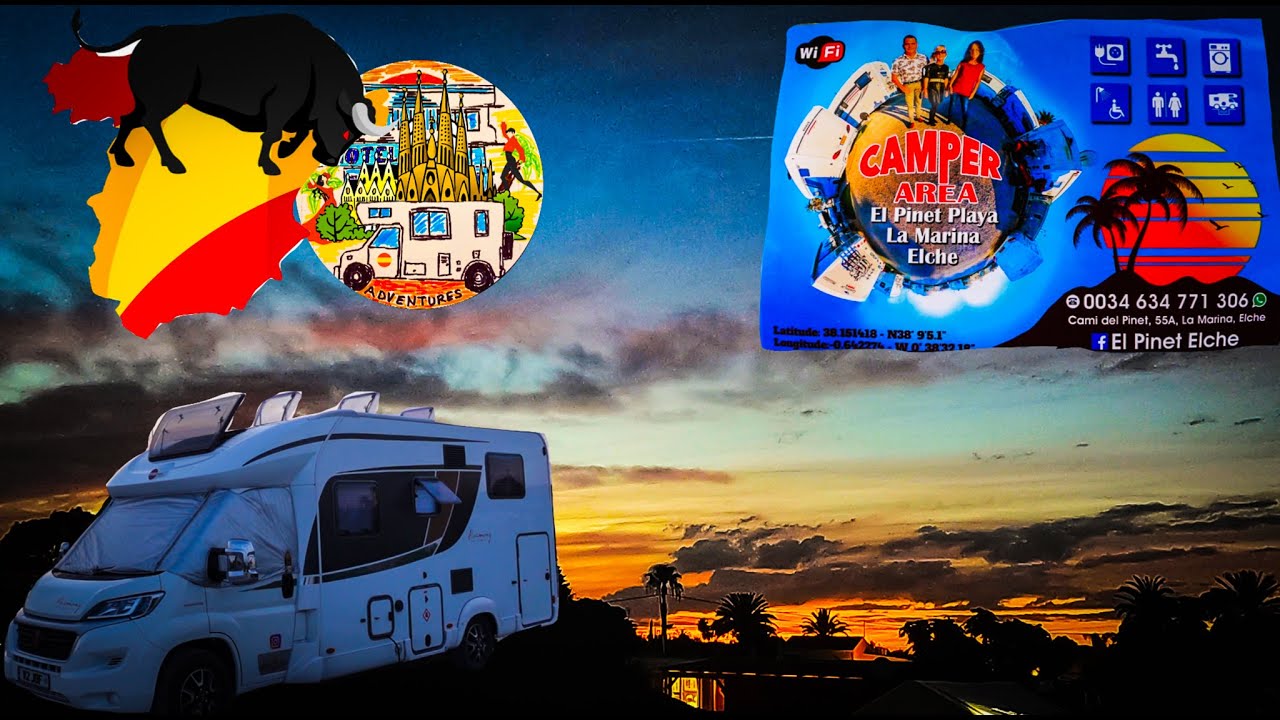 Spain Motorhome Adventures El Pinet Playa La Marina Elche