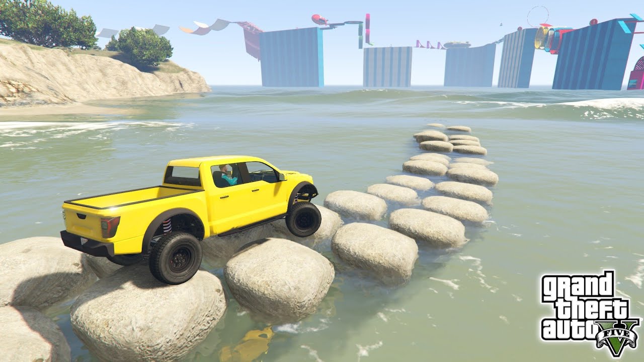 766.666% People Break Their Monitor After This IMPOSSIBLE Car Parkour Race in GTA 5!