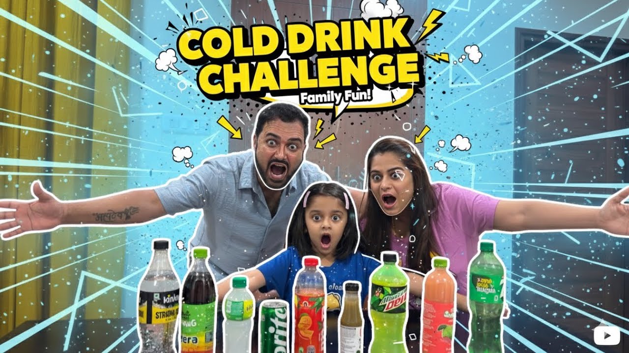 Cold Drink Challenge 😱 Guess the Drink or Get Punished!