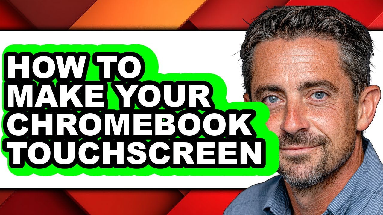 How to Make Your Chromebook Touchscreen (only Way)