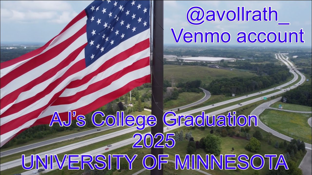 May 19, 2025/93 AJ’s COLLEGE GRADUATION IN MINNEAPOLIS MINNESOTA