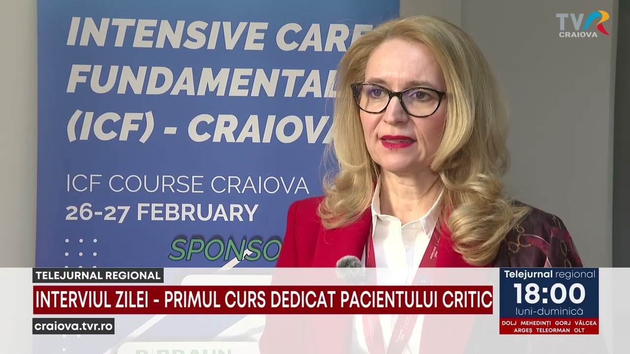 INTERVIUL ZILEI - PRIMUL CURS DEDICAT PACIENTULUI CRITIC