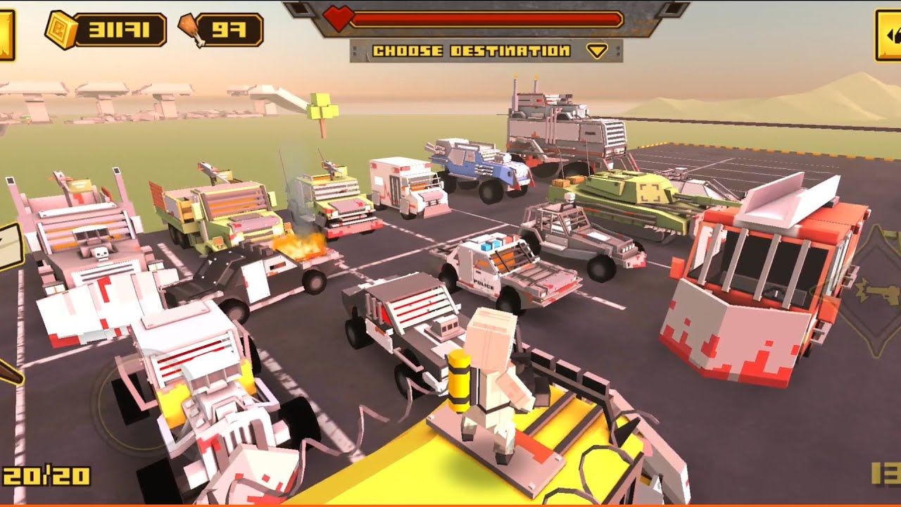 How to park all vehicles at the hospital | Blockapolypse
