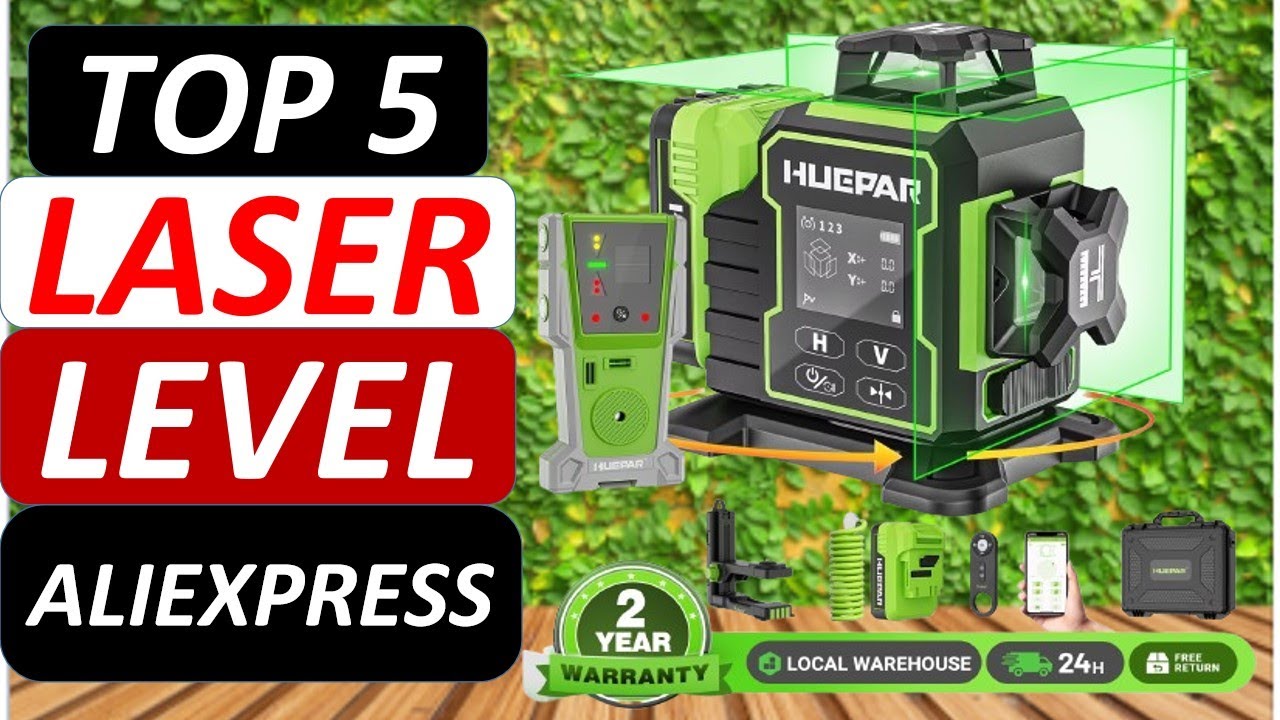 Топ-5 лучших лазерных уровней 2026 года на AliExpress