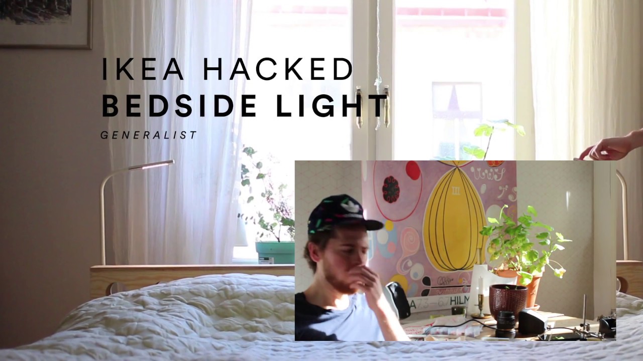 IKEA Hacked bedside light